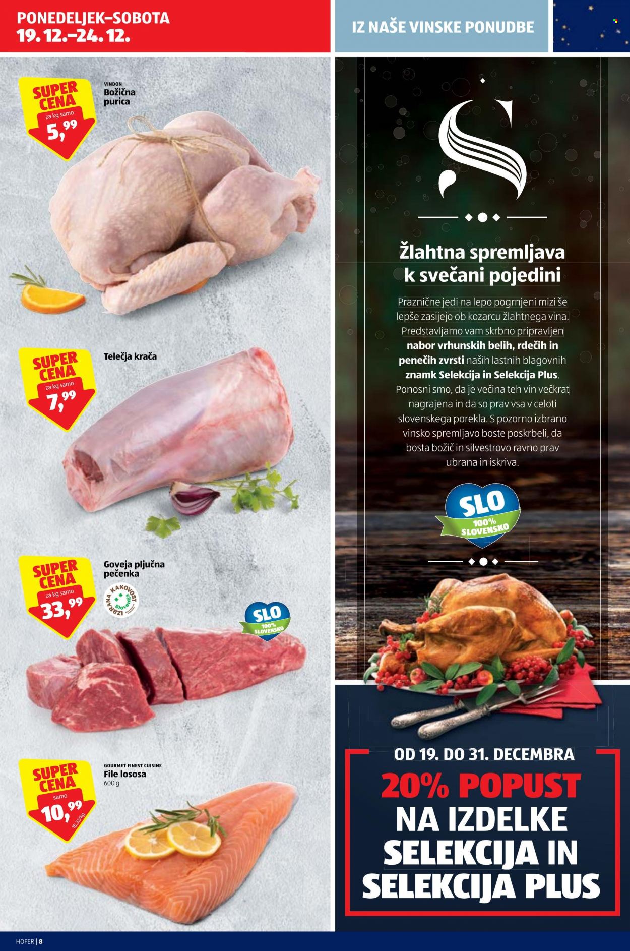 Hofer katalog - 15.12.2022 - 24.12.2022. Stran 8