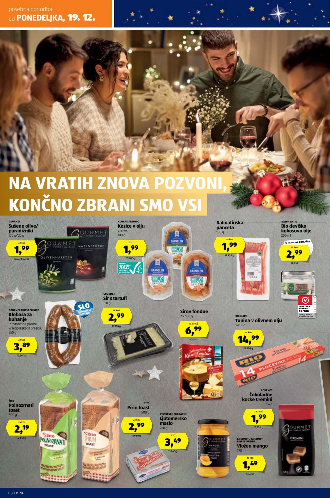 Hofer katalog - 15.12.2022 - 24.12.2022. Stran 12