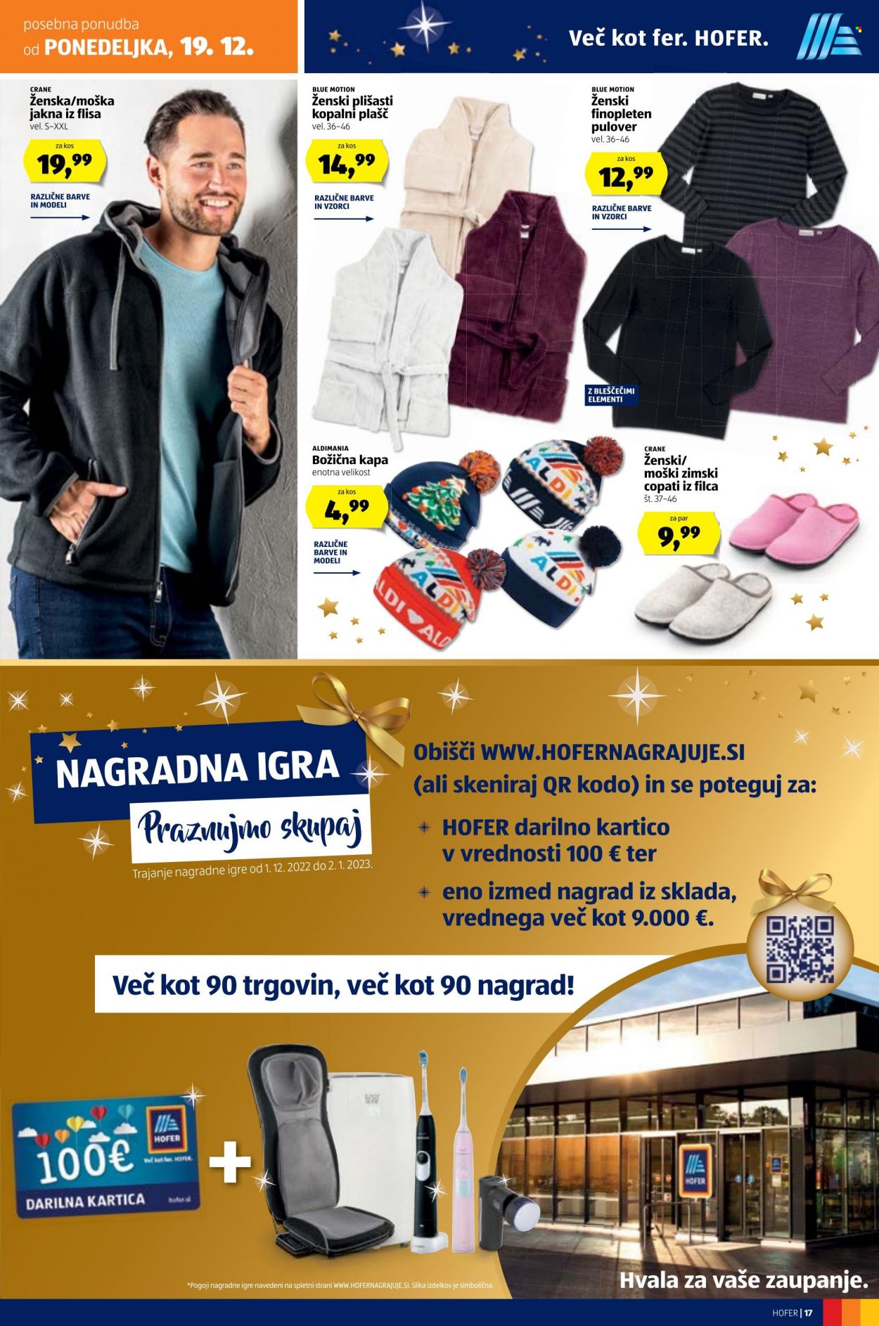 Hofer katalog - 15.12.2022 - 24.12.2022. Stran 17