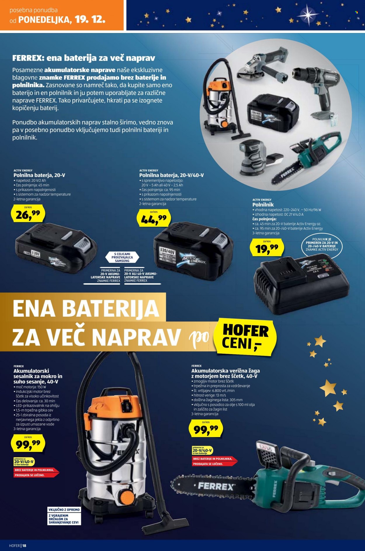 Hofer katalog - 15.12.2022 - 24.12.2022. Stran 18