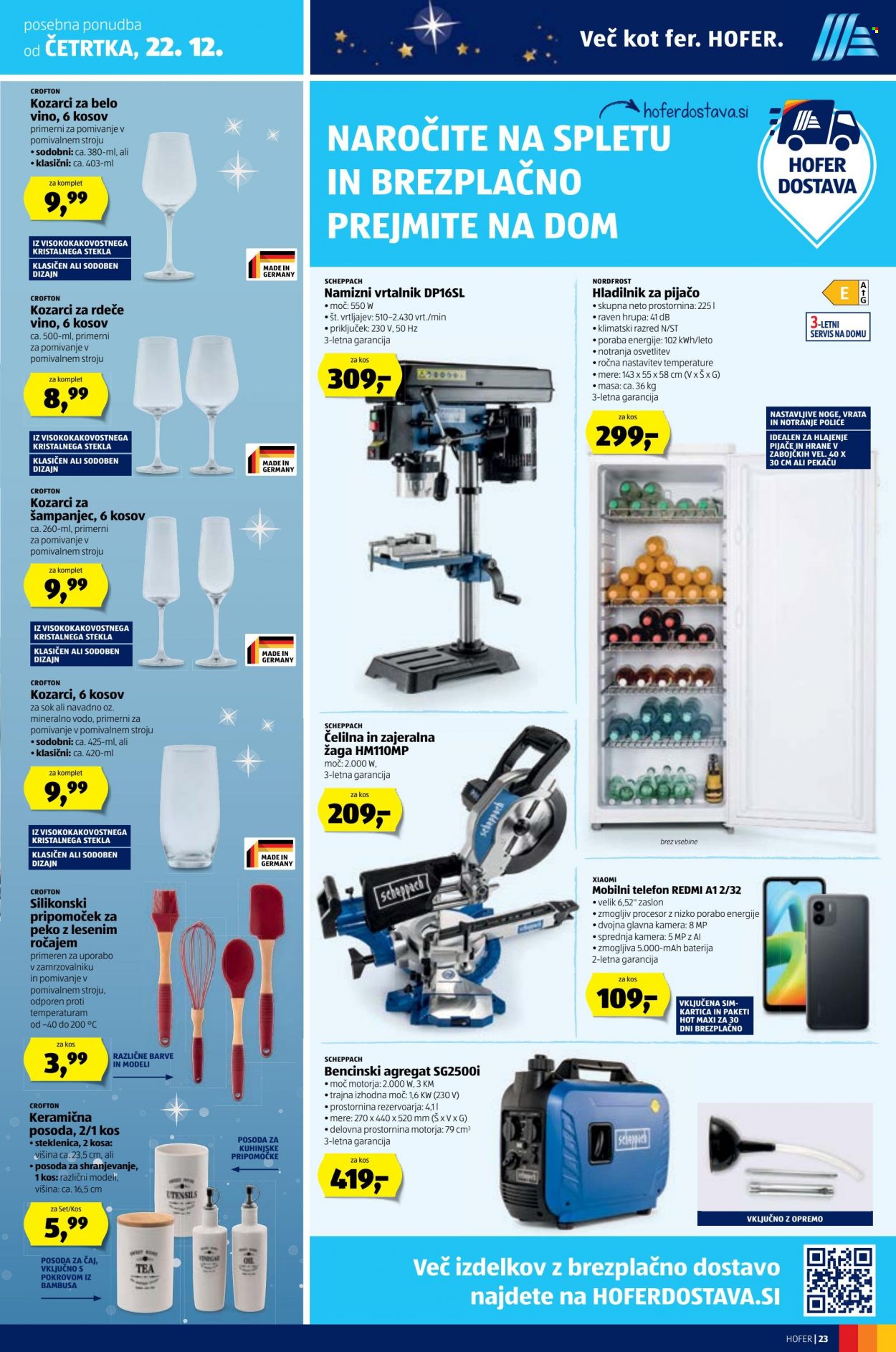 Hofer katalog - 15.12.2022 - 24.12.2022. Stran 23