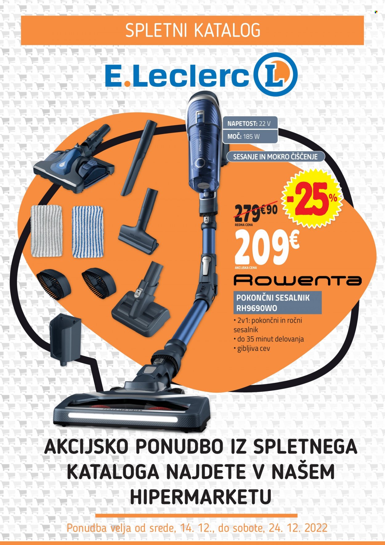 E.Leclerc katalog - 14.12.2022 - 24.12.2022. Stran 1
