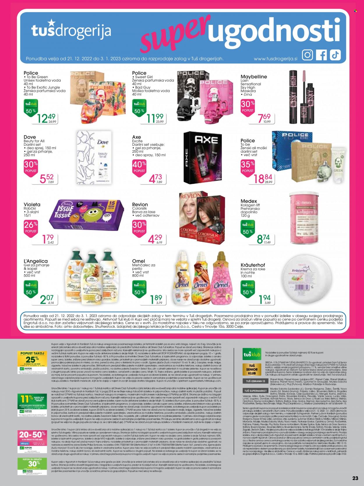 Tuš katalog - 21.12.2022 - 3.1.2023. Stran 23