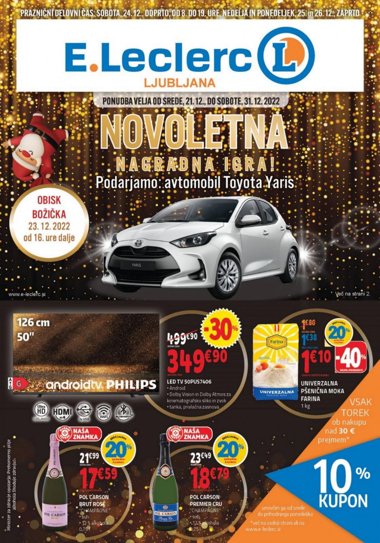 E.Leclerc katalog - 21.12.2022 - 31.12.2022. Stran 1