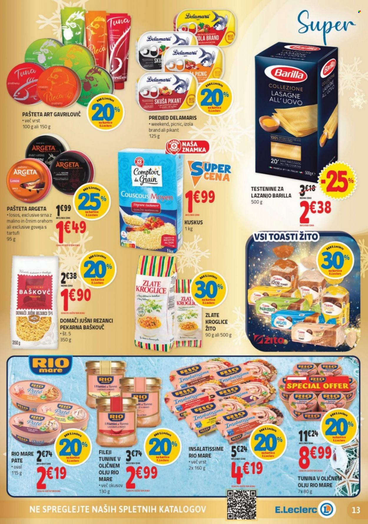 E.Leclerc katalog - 21.12.2022 - 31.12.2022. Stran 13