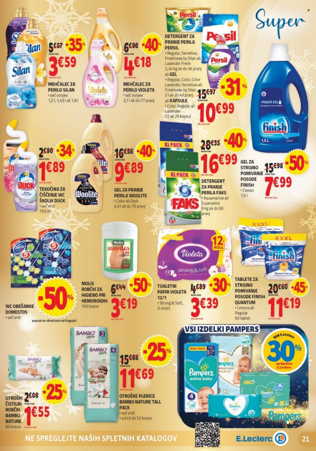 E.Leclerc katalog - 21.12.2022 - 31.12.2022. Stran 21