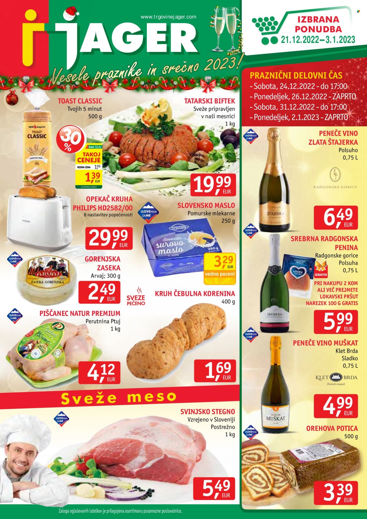 JAGER katalog - 21.12.2022 - 3.1.2023. Stran 1