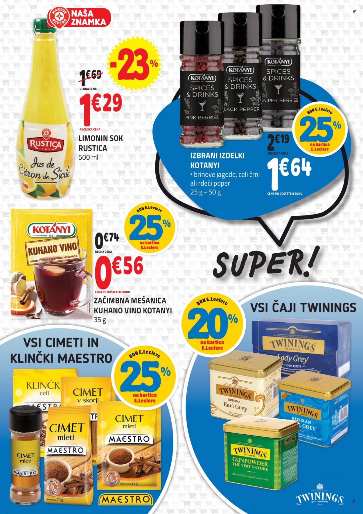 E.Leclerc katalog - 21.12.2022 - 31.12.2022. Stran 7