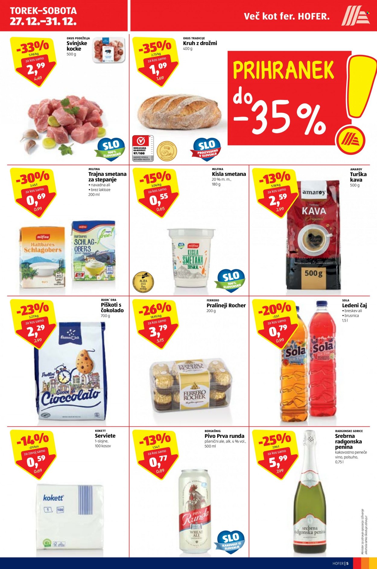 Hofer katalog - 22.12.2022 - 31.12.2022. Stran 5