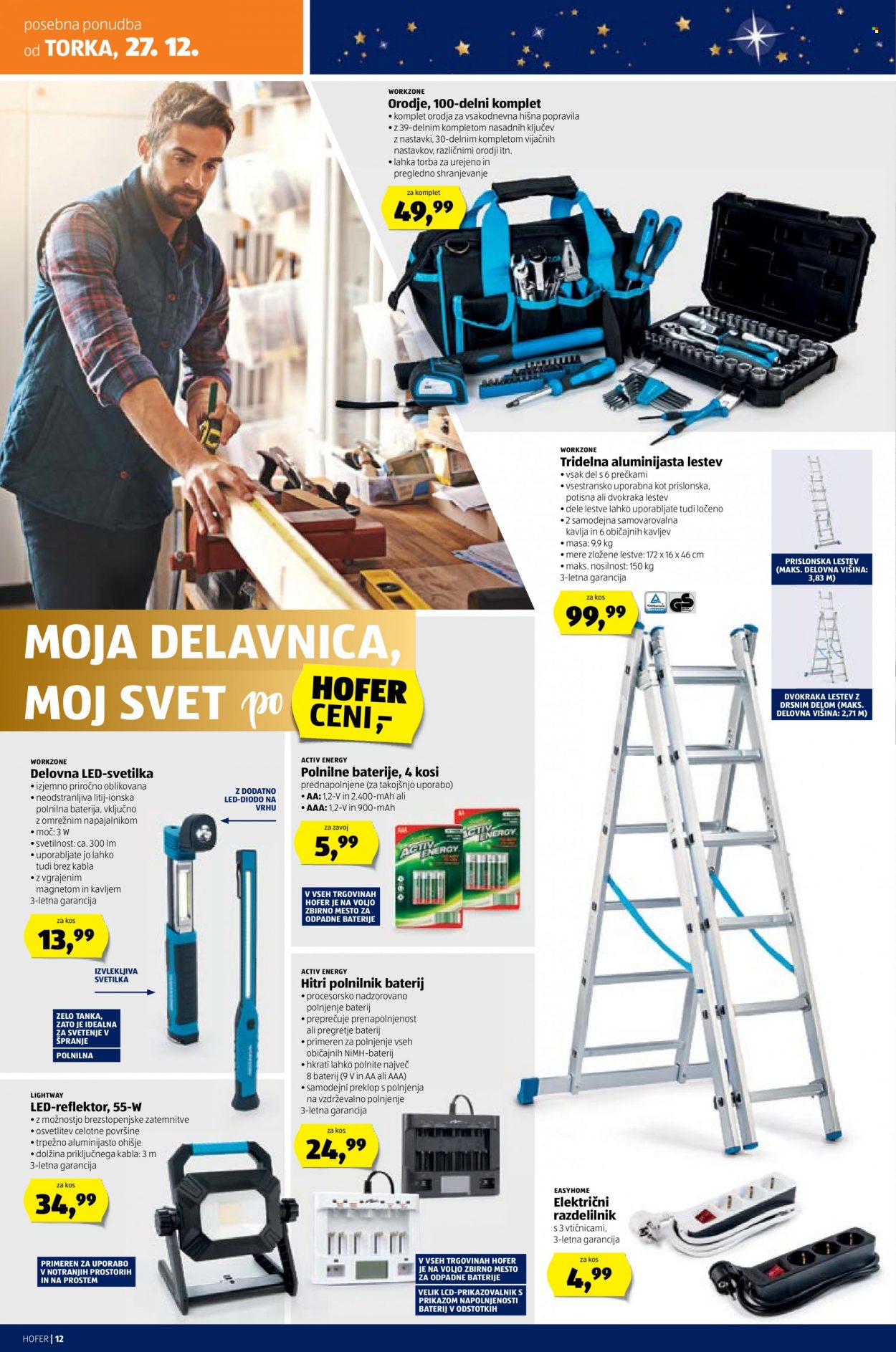 Hofer katalog - 22.12.2022 - 31.12.2022. Stran 12