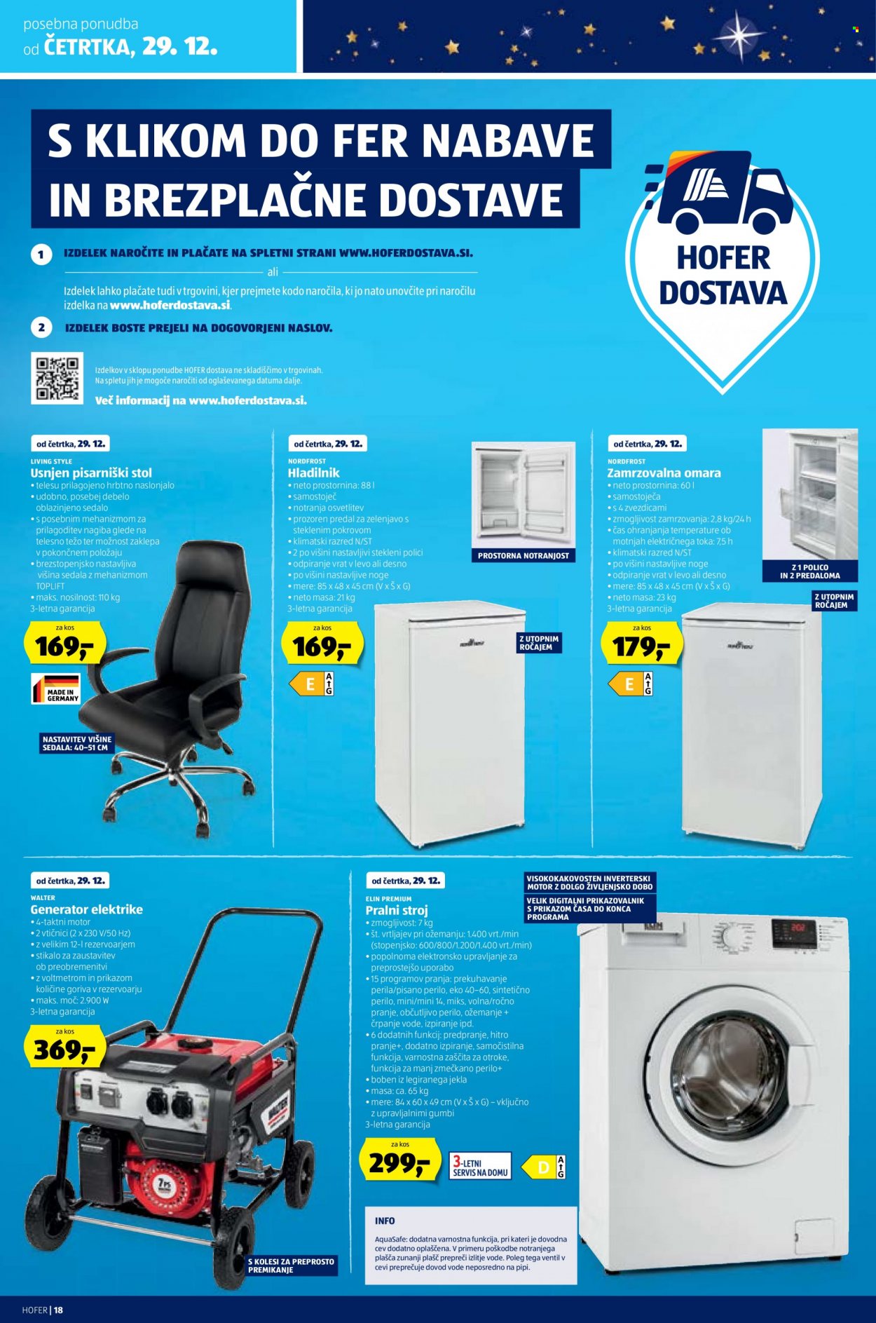 Hofer katalog - 22.12.2022 - 31.12.2022. Stran 18