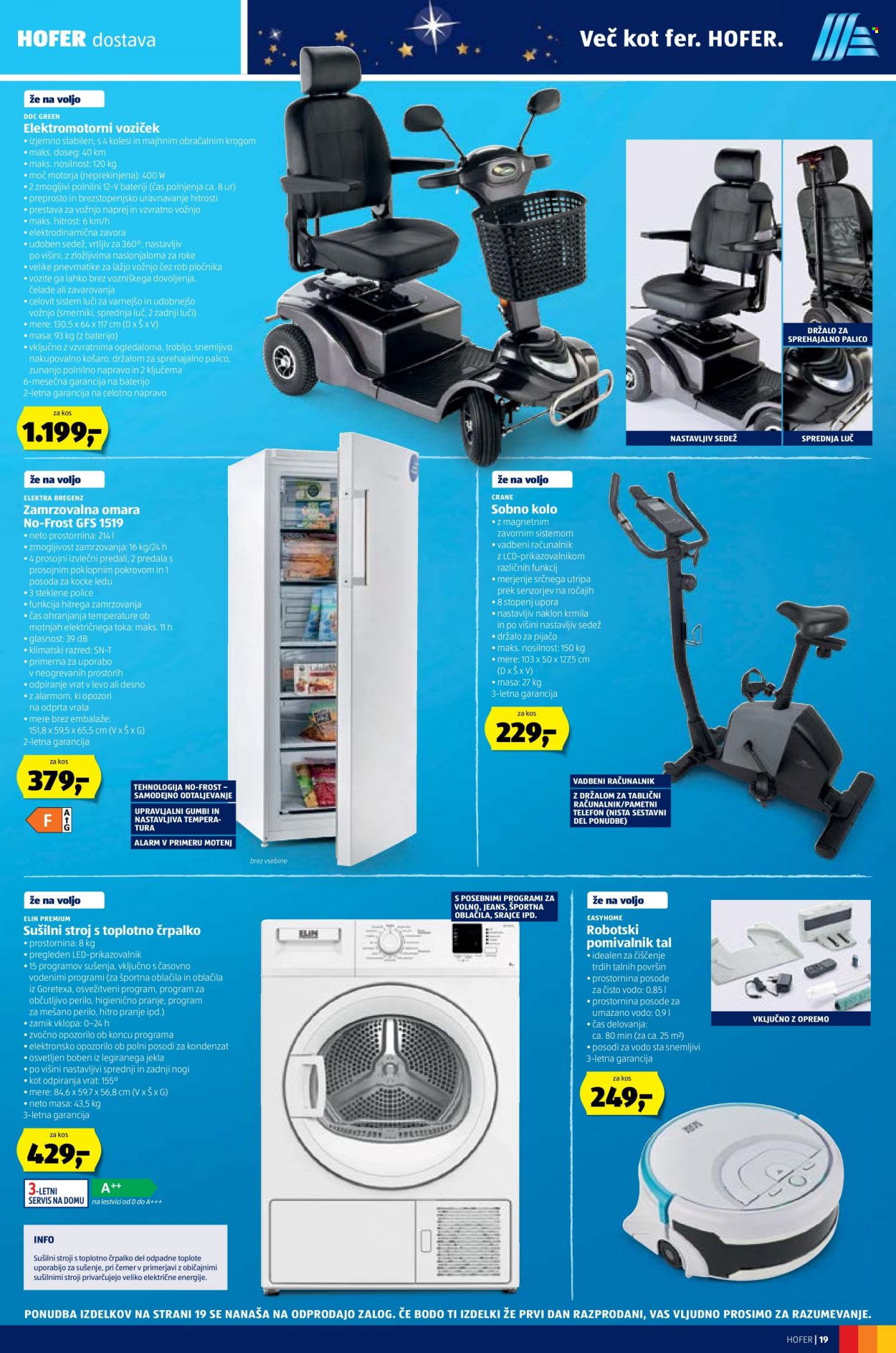 Hofer katalog - 22.12.2022 - 31.12.2022. Stran 19