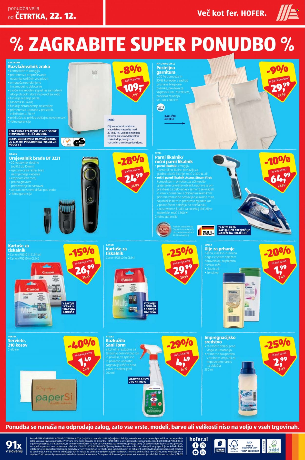 Hofer katalog - 22.12.2022 - 31.12.2022. Stran 20