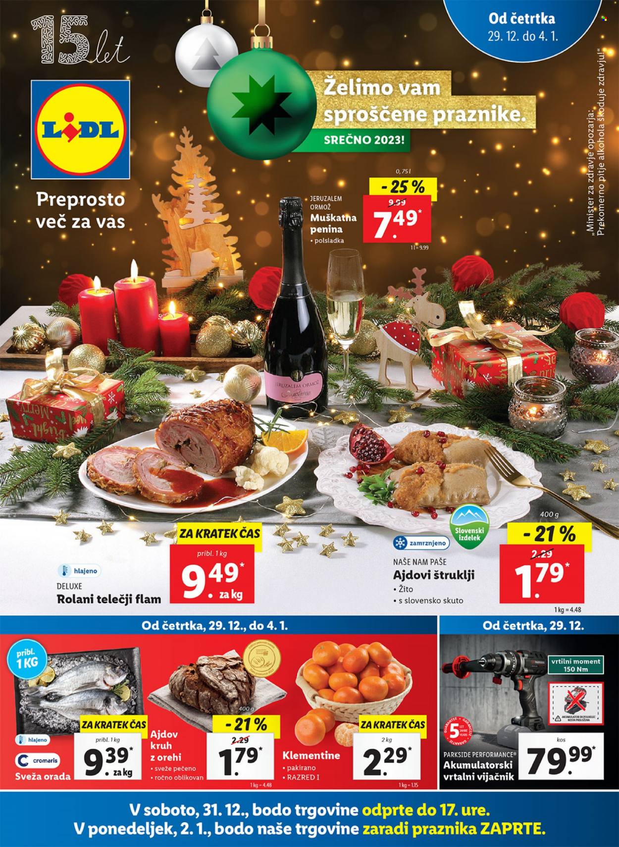 Lidl katalog - 29.12.2022 - 4.1.2023. Stran 1