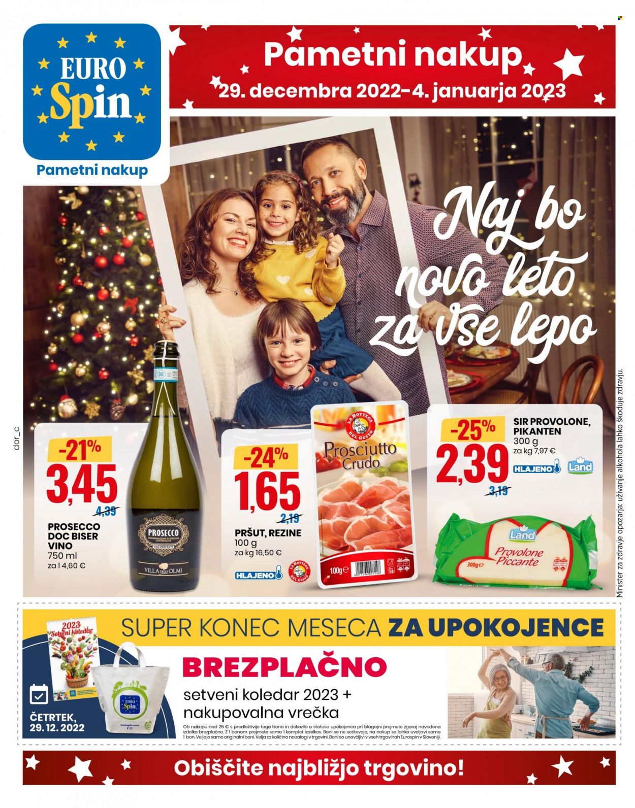 EuroSpin katalog - 29.12.2022 - 4.1.2023. Stran 1