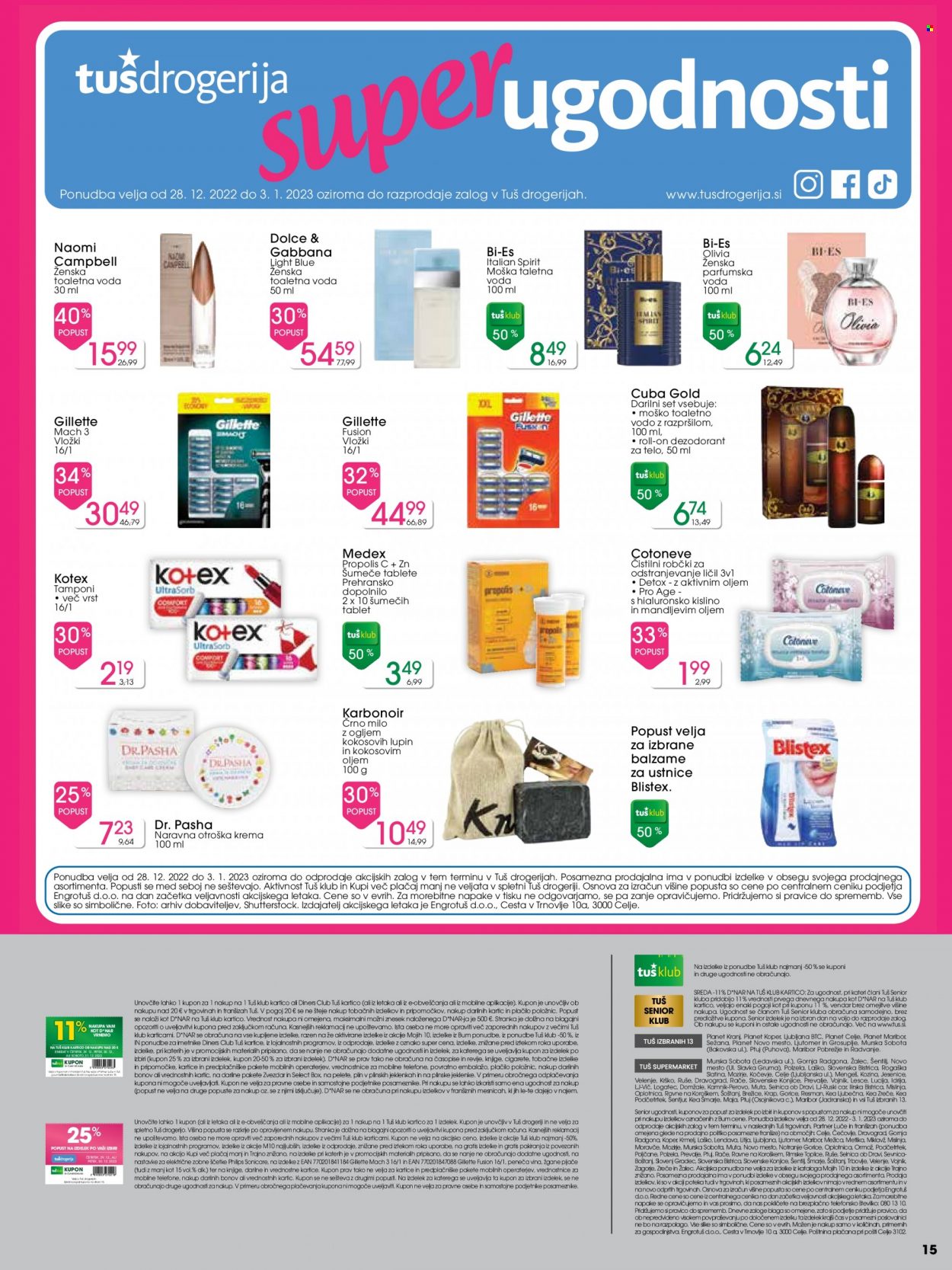 Tuš katalog - 28.12.2022 - 3.1.2023. Stran 15