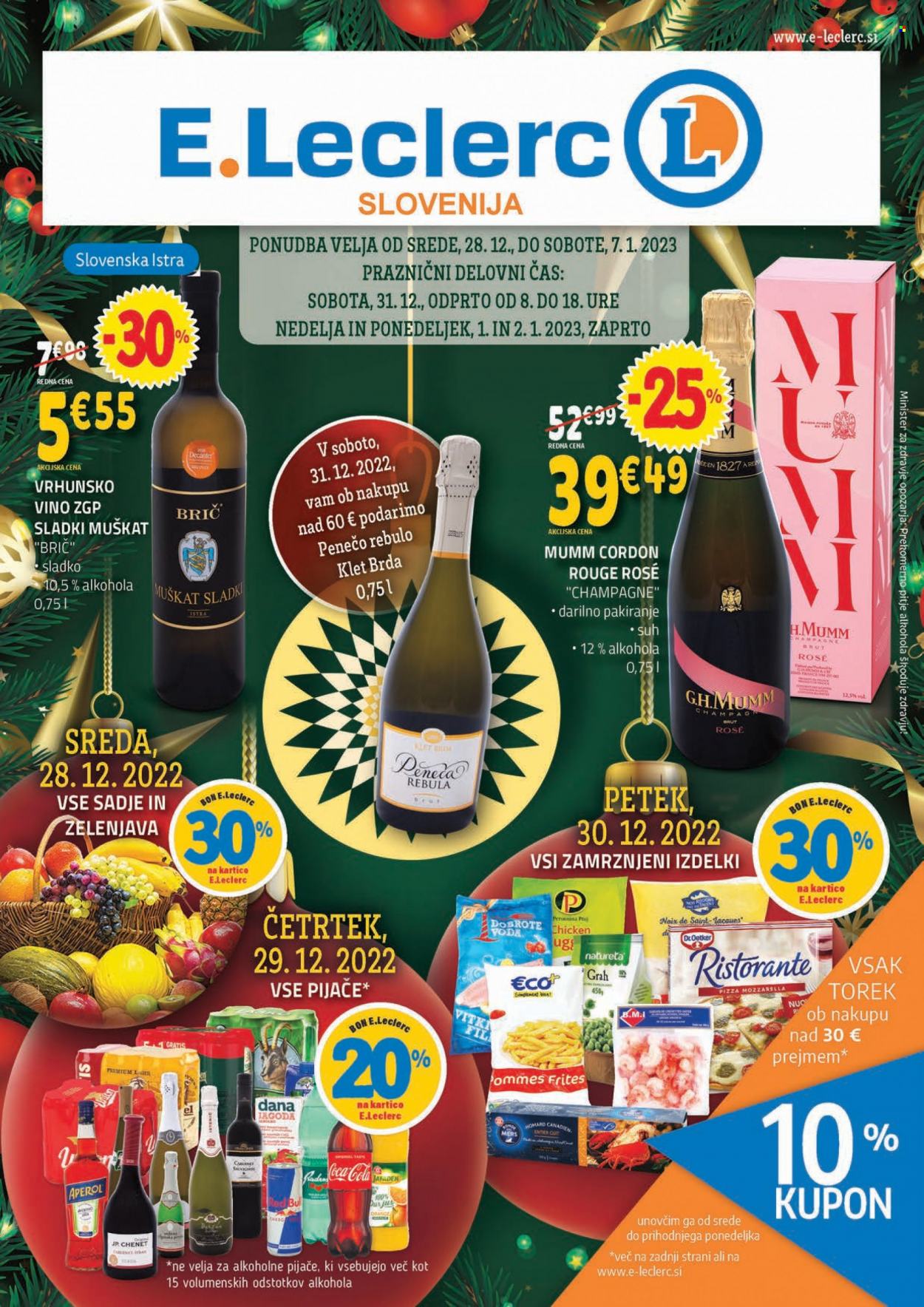 E.Leclerc katalog - 28.12.2022 - 7.1.2023. Stran 1