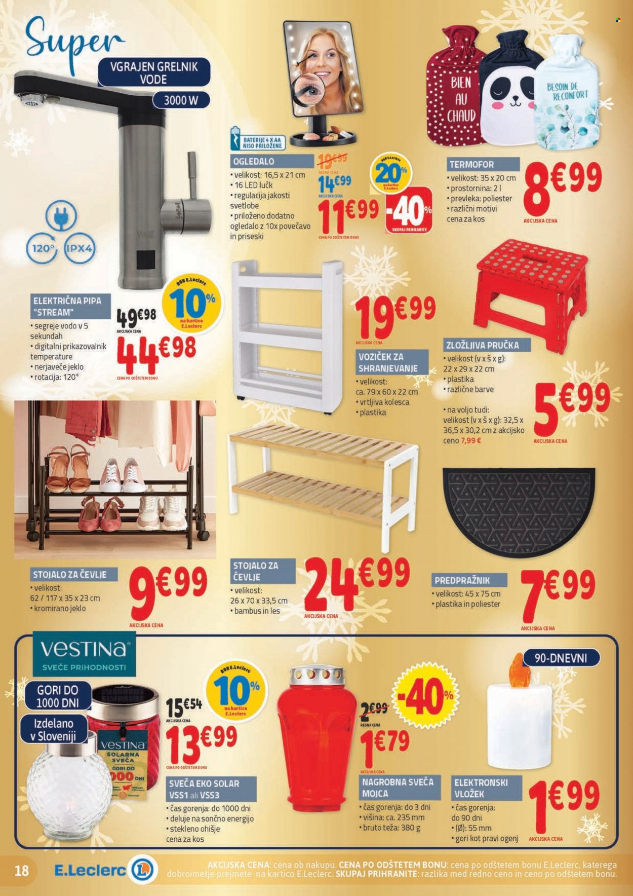 E.Leclerc katalog - 28.12.2022 - 7.1.2023. Stran 18