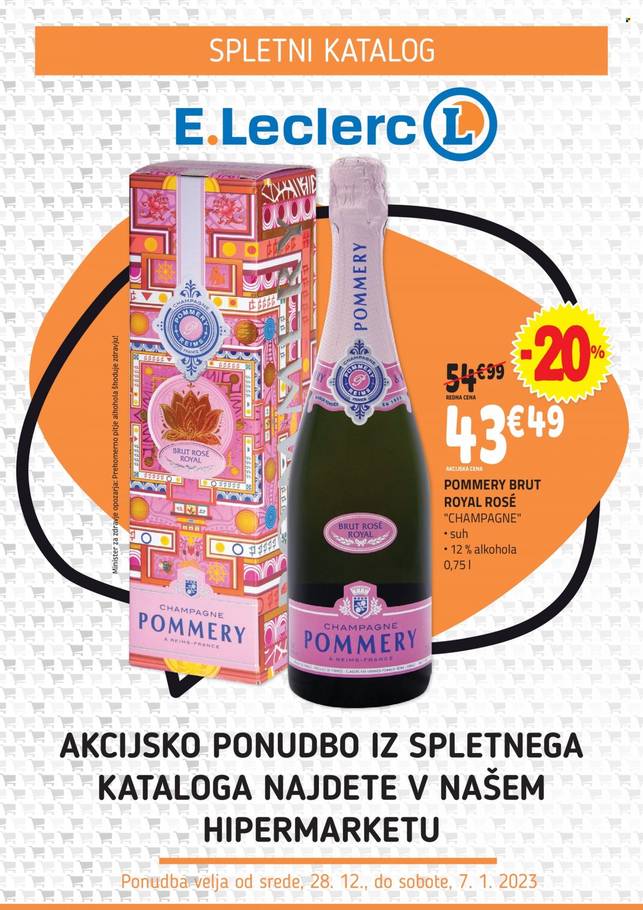 E.Leclerc katalog - 28.12.2022 - 7.1.2023. Stran 1