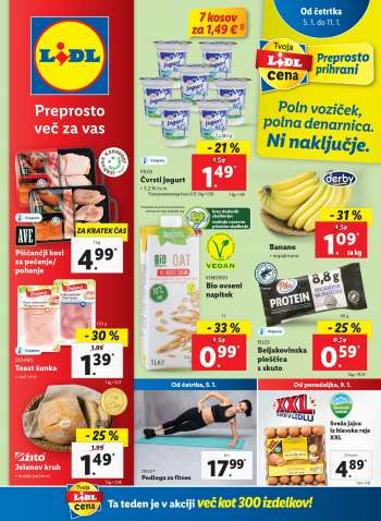 Lidl katalog - 5.1.2023 - 11.1.2023.