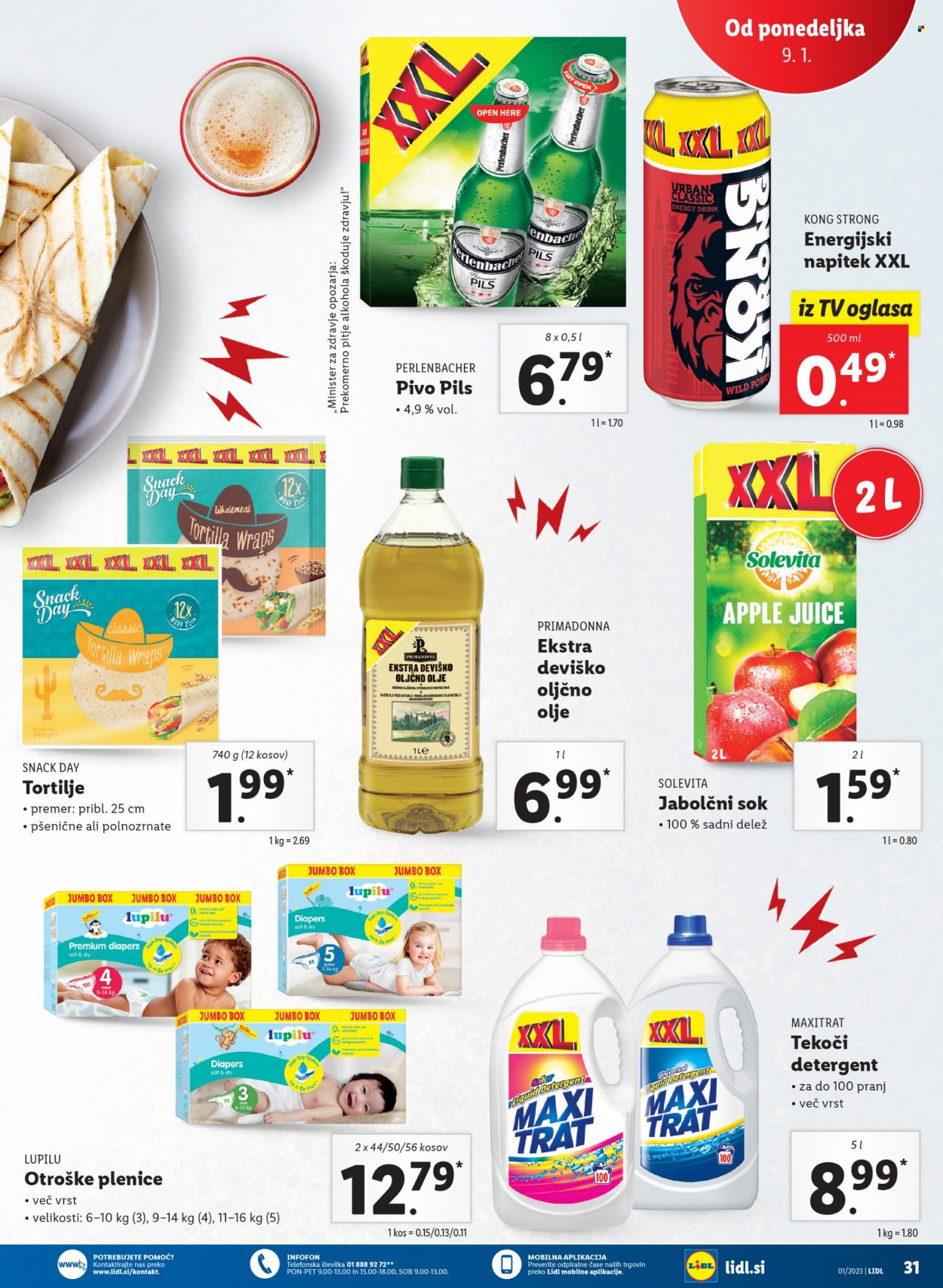 Lidl katalog - 5.1.2023 - 11.1.2023. Stran 45