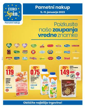 EuroSpin katalog - 5.1.2023 - 11.1.2023.