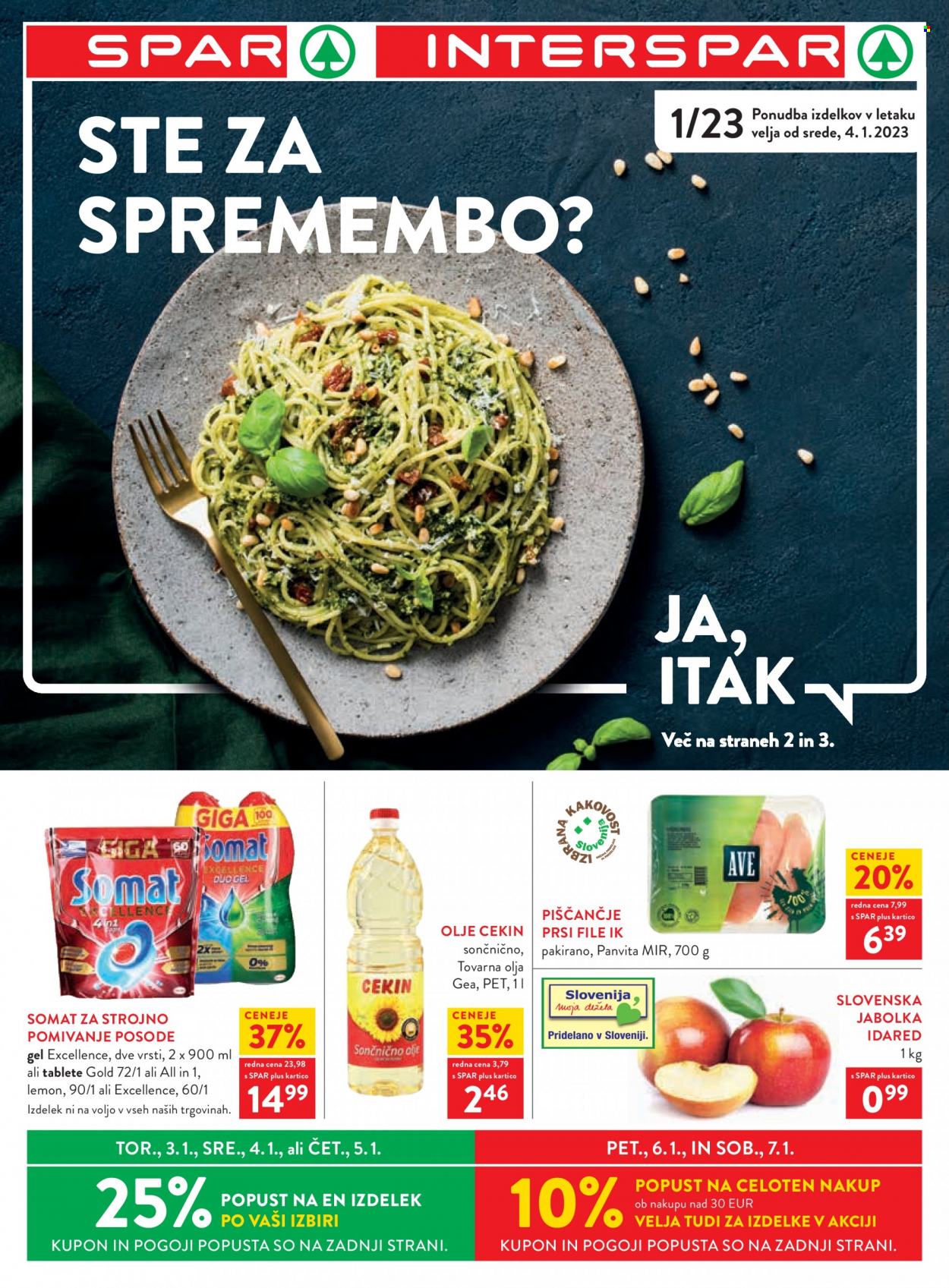 SPAR katalog - 4.1.2023 - 10.1.2023. Stran 1