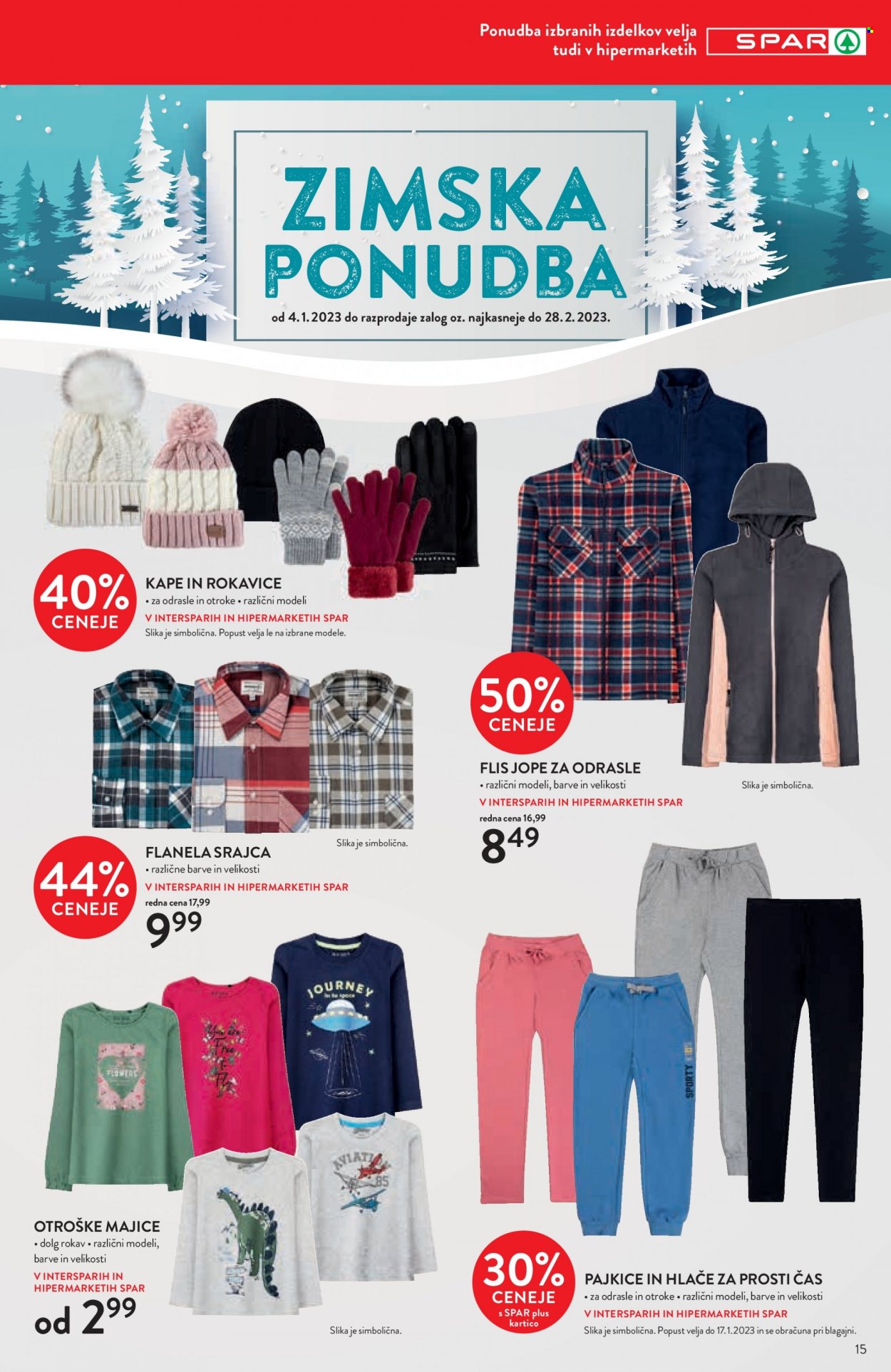 SPAR katalog - 4.1.2023 - 17.1.2023. Stran 15
