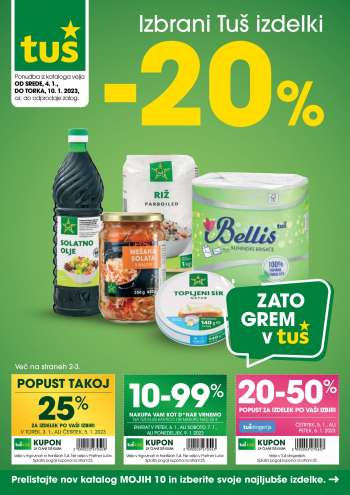 Tuš katalog - 4.1.2023 - 10.1.2023.