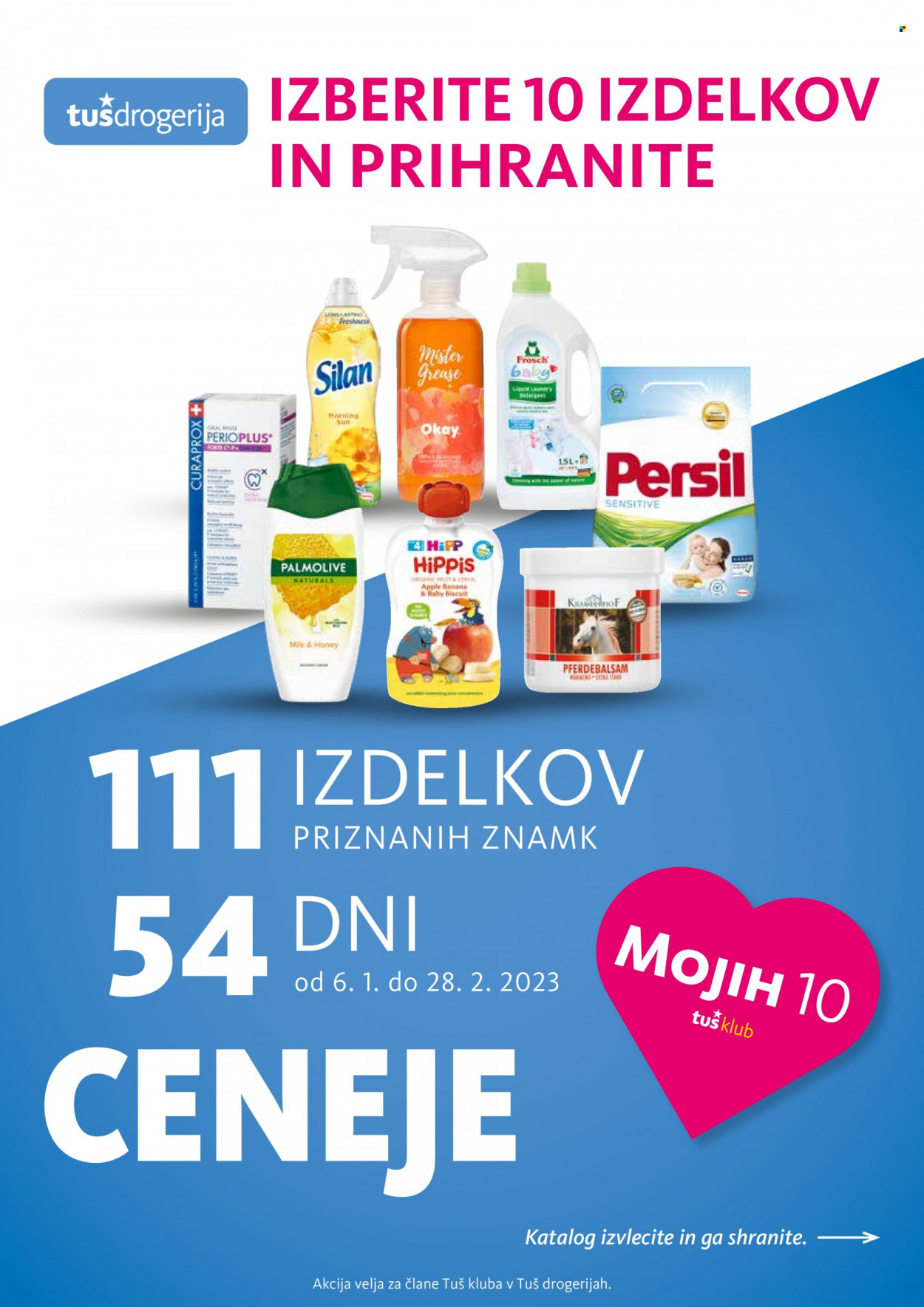 Tuš Drogeria katalog - 6.1.2023 - 28.2.2023. Stran 1