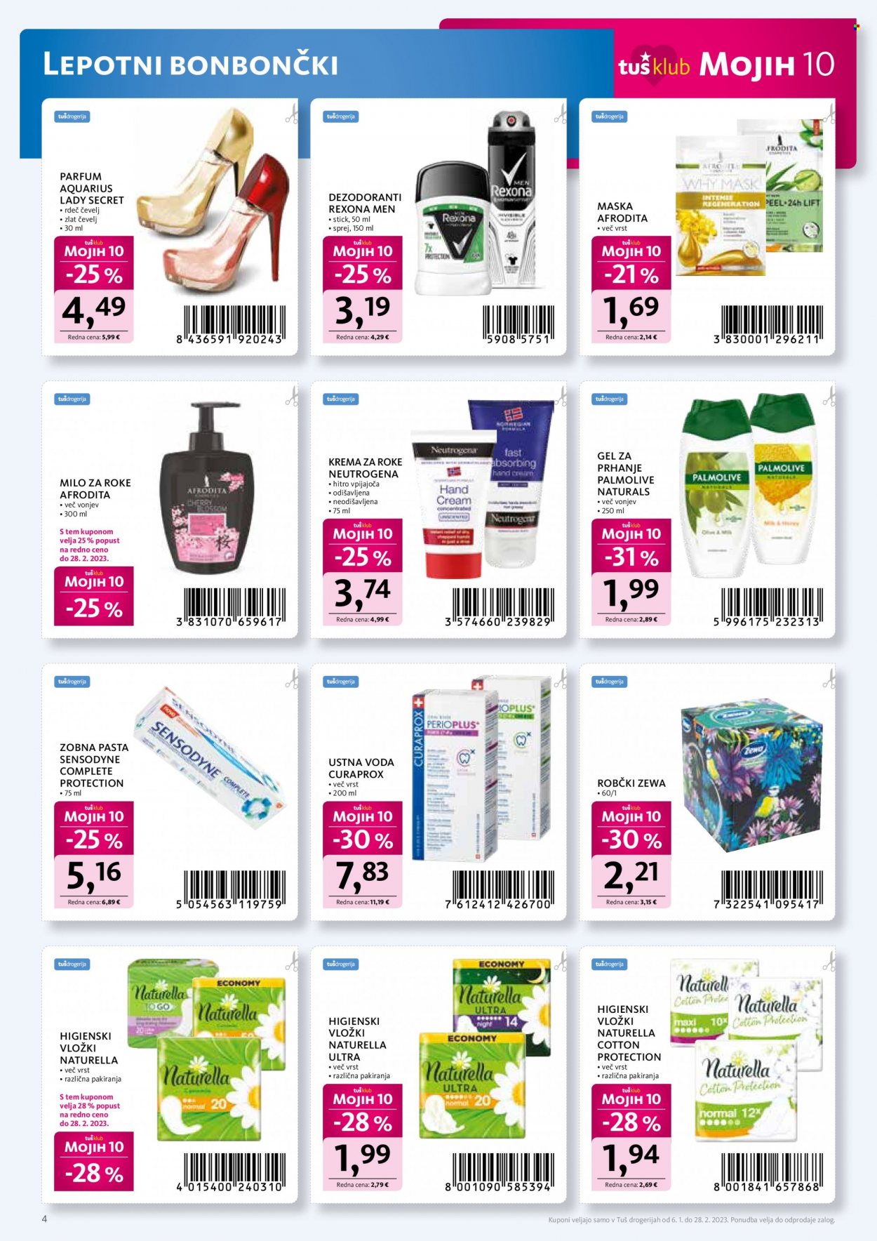 Tuš Drogeria katalog - 6.1.2023 - 28.2.2023. Stran 4