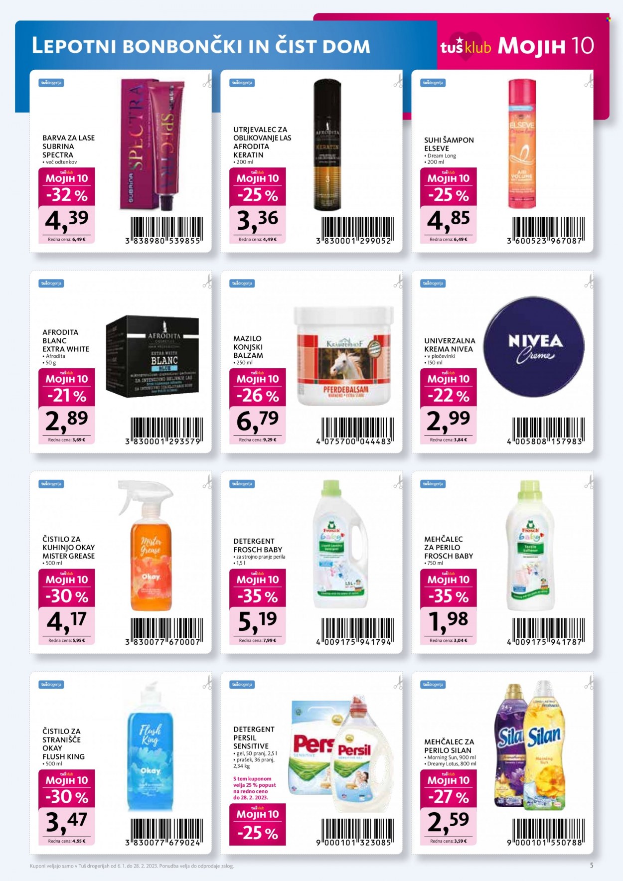 Tuš Drogeria katalog - 6.1.2023 - 28.2.2023. Stran 5