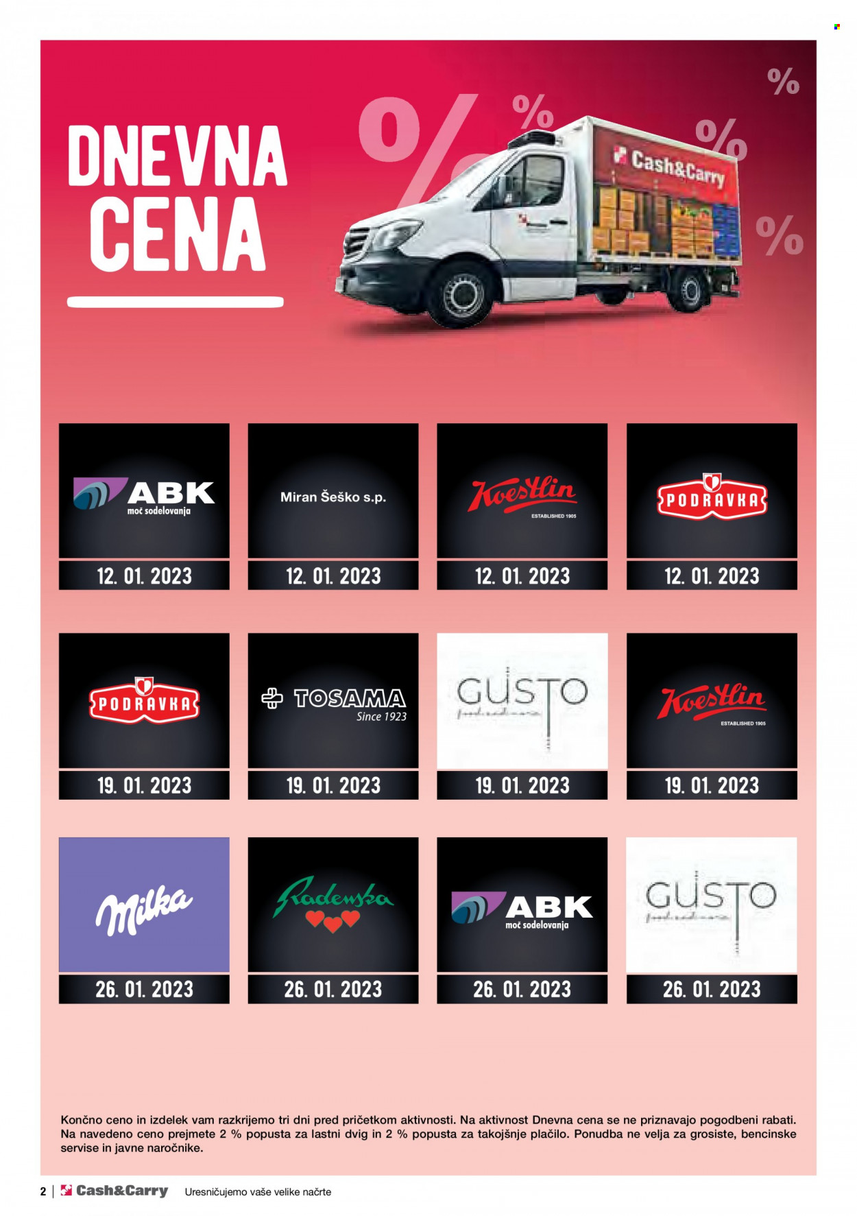 Mercator Cash & Carry katalog - 1.1.2023 - 31.1.2023. Stran 2