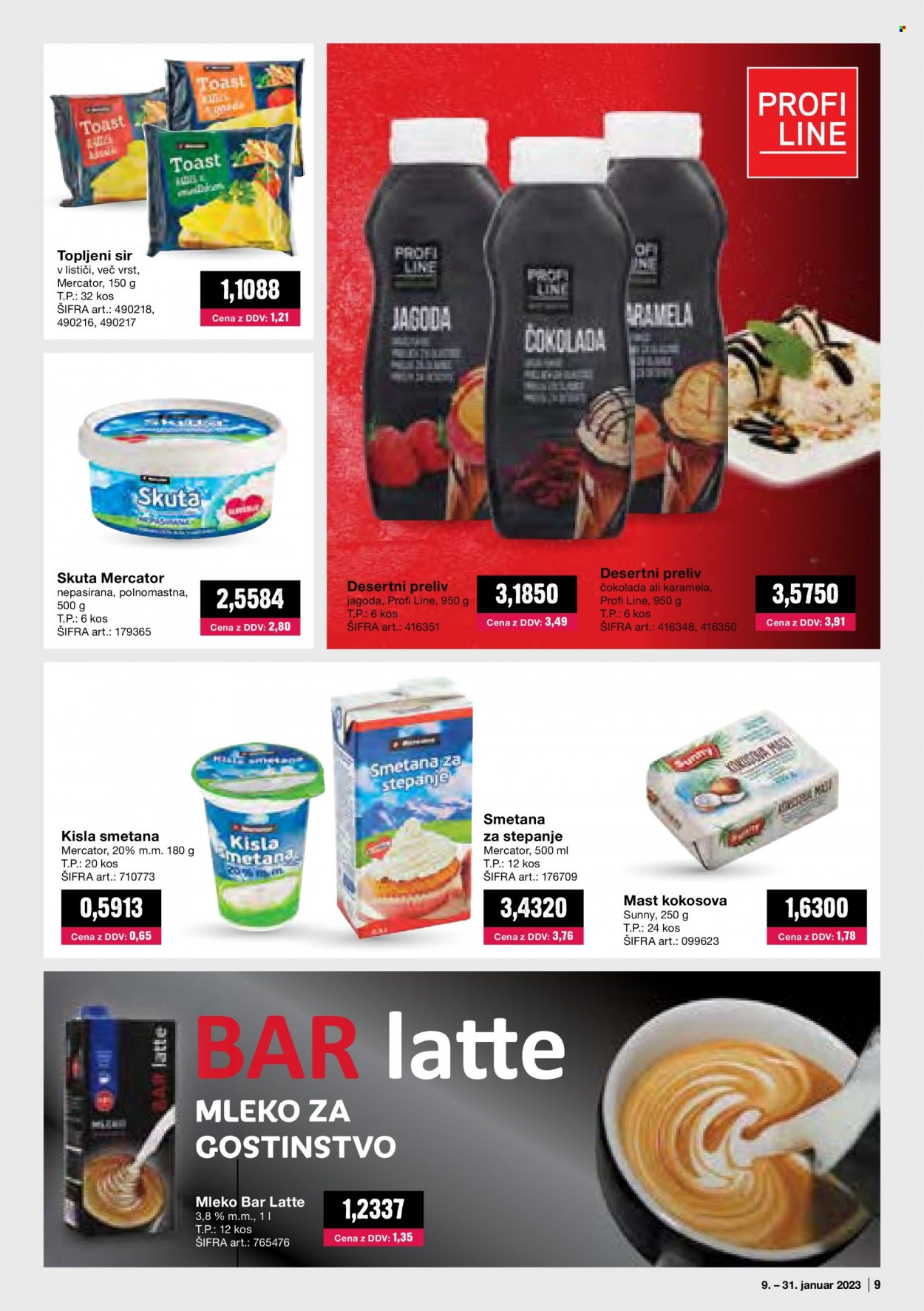 Mercator Cash & Carry katalog - 1.1.2023 - 31.1.2023. Stran 9