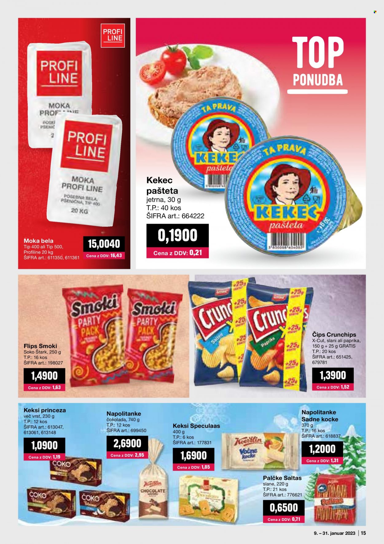 Mercator Cash & Carry katalog - 1.1.2023 - 31.1.2023. Stran 15