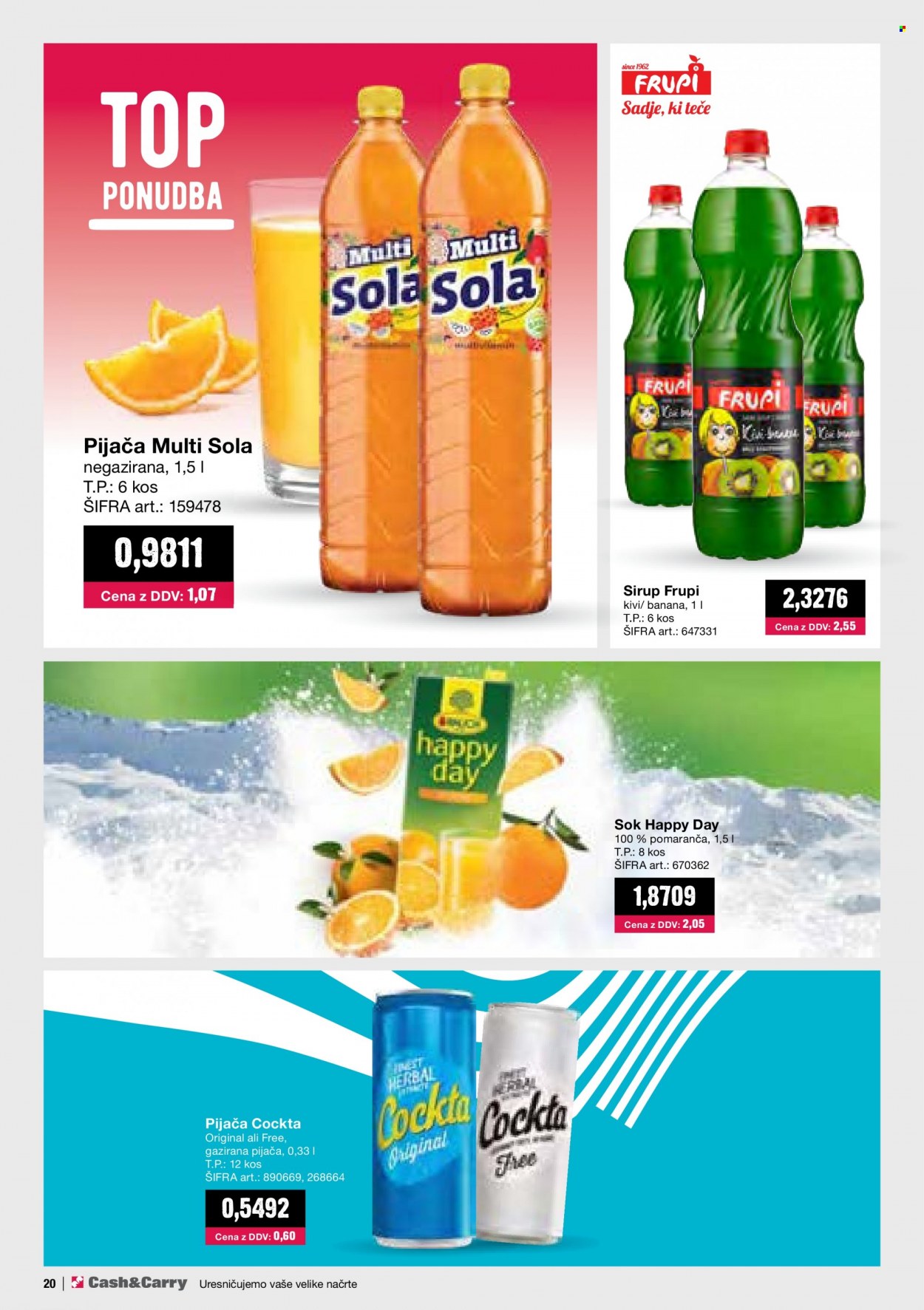 Mercator Cash & Carry katalog - 1.1.2023 - 31.1.2023. Stran 20