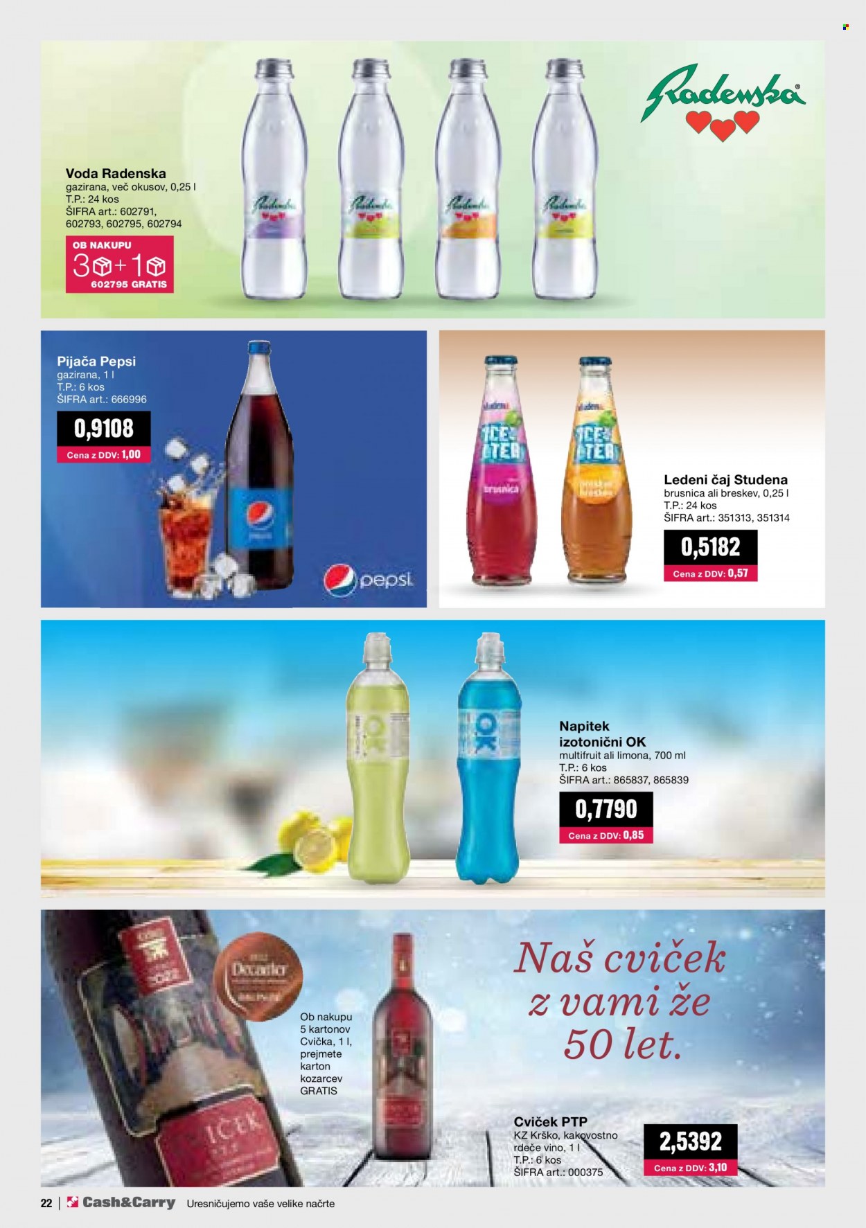 Mercator Cash & Carry katalog - 1.1.2023 - 31.1.2023. Stran 22