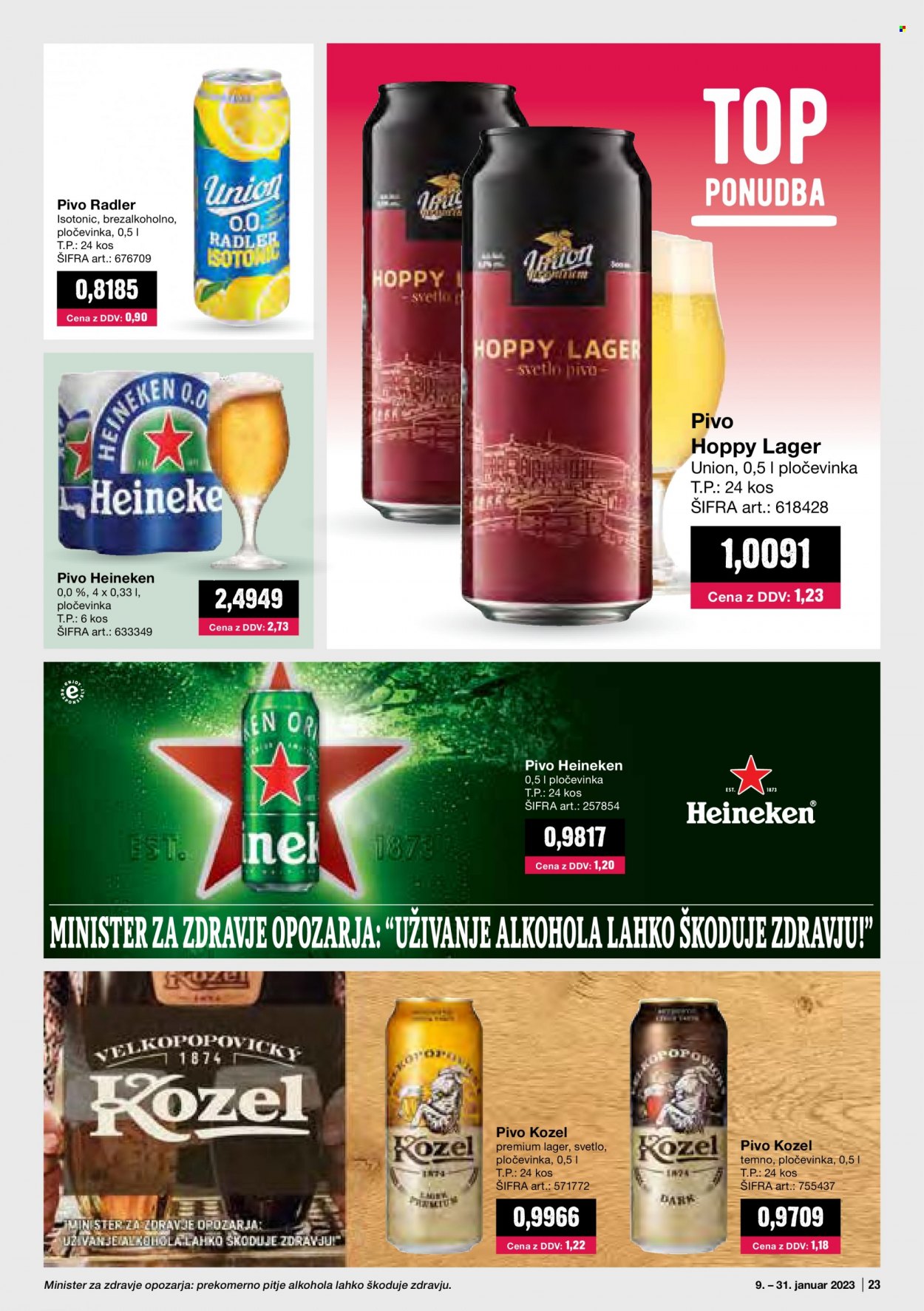 Mercator Cash & Carry katalog - 1.1.2023 - 31.1.2023. Stran 23