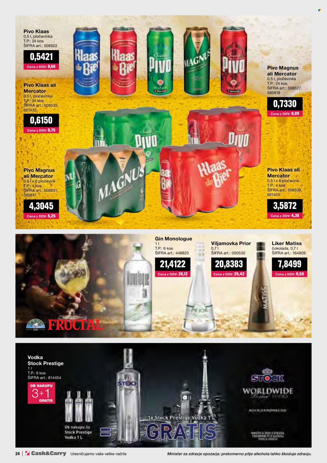 Mercator Cash & Carry katalog - 1.1.2023 - 31.1.2023. Stran 24