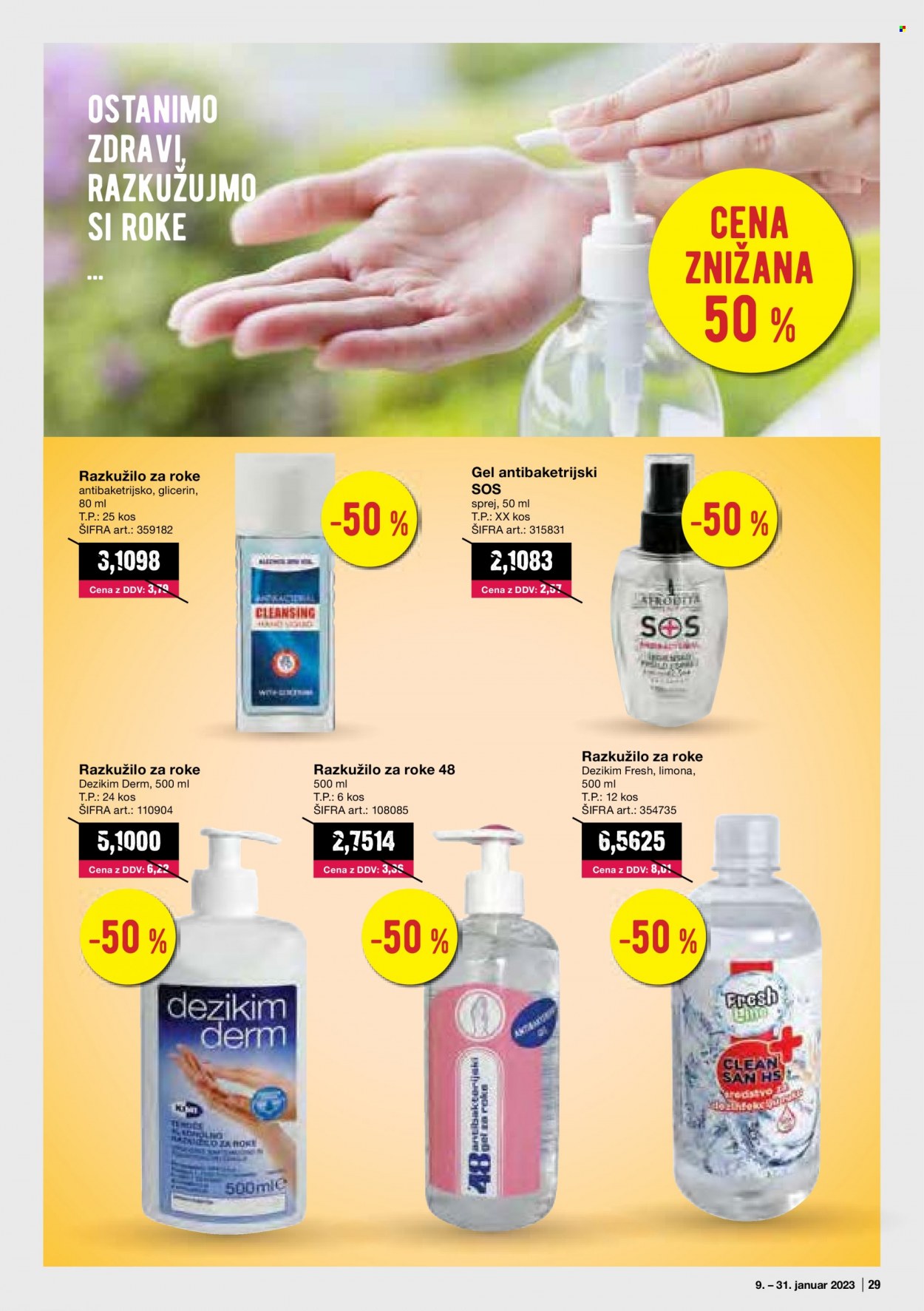 Mercator Cash & Carry katalog - 1.1.2023 - 31.1.2023. Stran 29