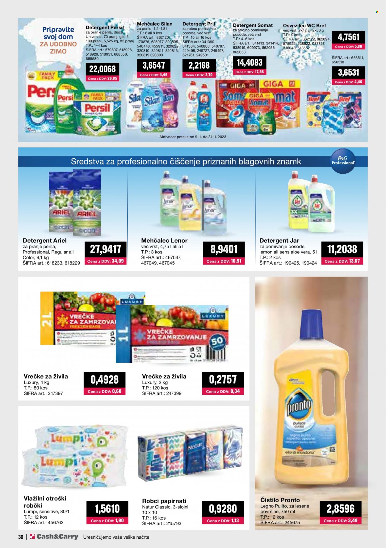 Mercator Cash & Carry katalog - 1.1.2023 - 31.1.2023. Stran 30