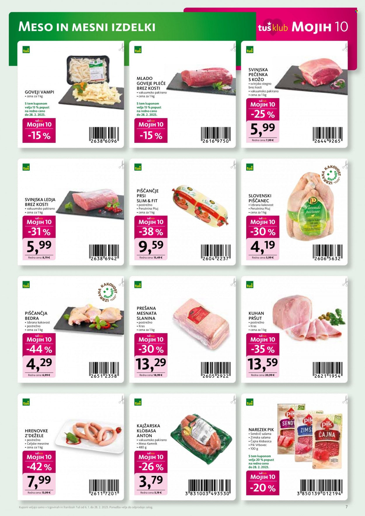 Tuš katalog - 6.1.2023 - 28.2.2023. Stran 7