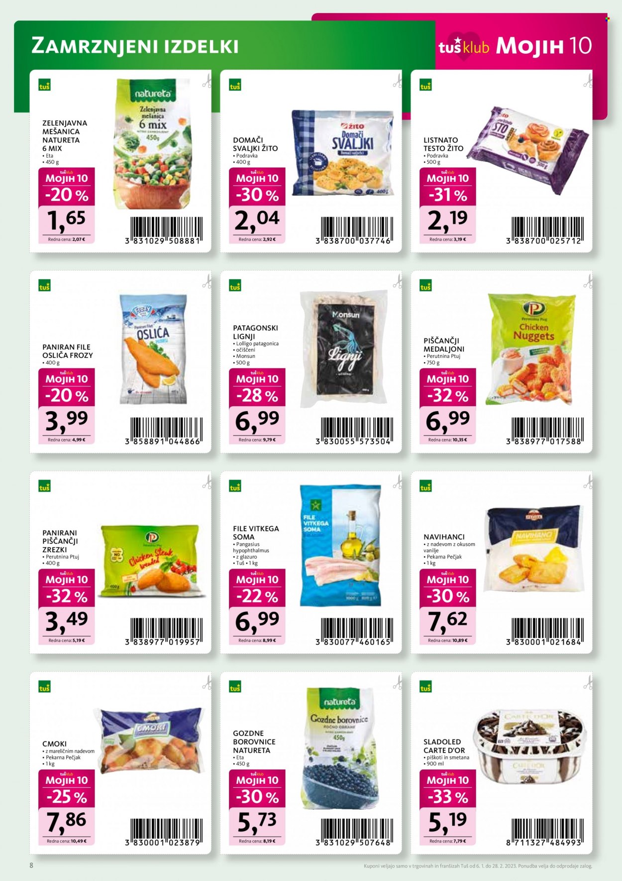 Tuš katalog - 6.1.2023 - 28.2.2023. Stran 8