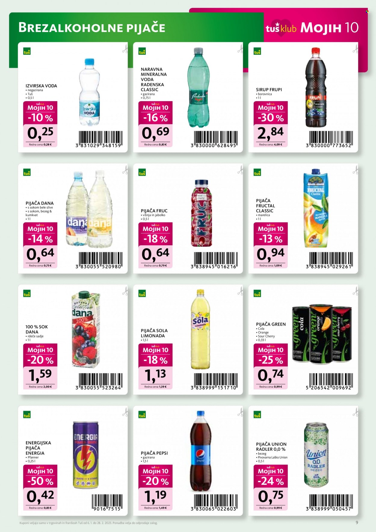 Tuš katalog - 6.1.2023 - 28.2.2023. Stran 9