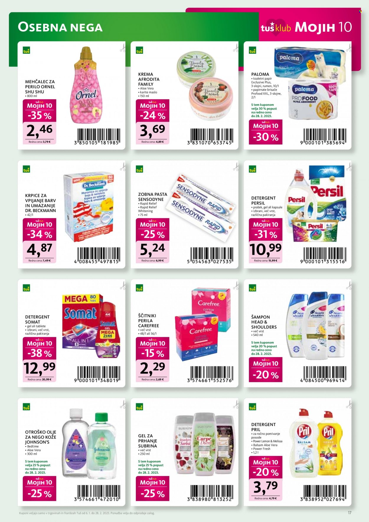 Tuš katalog - 6.1.2023 - 28.2.2023. Stran 17