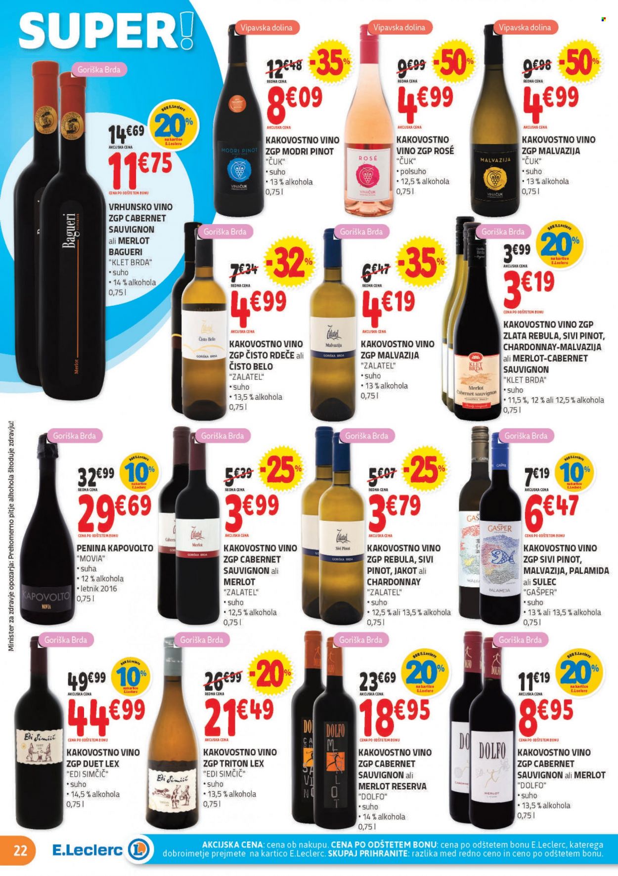 E.Leclerc katalog - 4.1.2023 - 14.1.2023. Stran 22