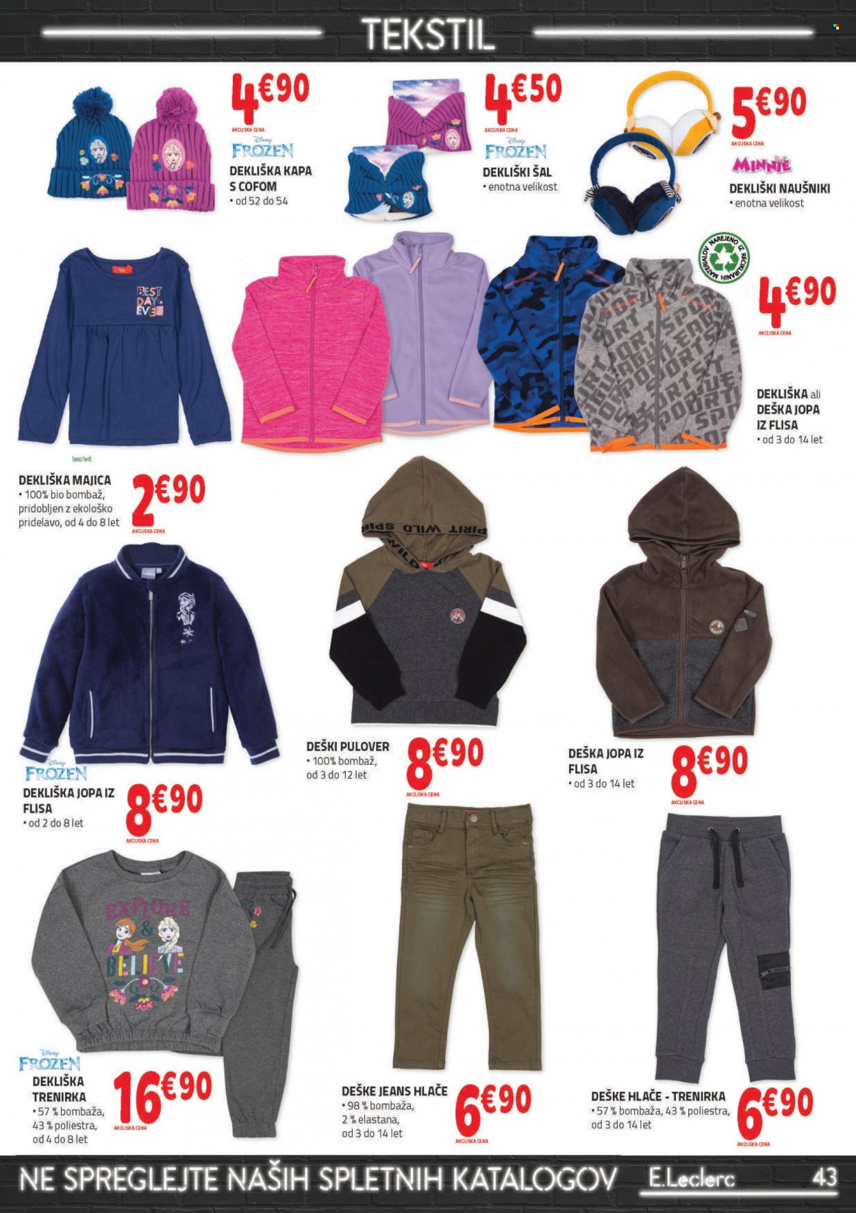 E.Leclerc katalog - 4.1.2023 - 14.1.2023. Stran 43