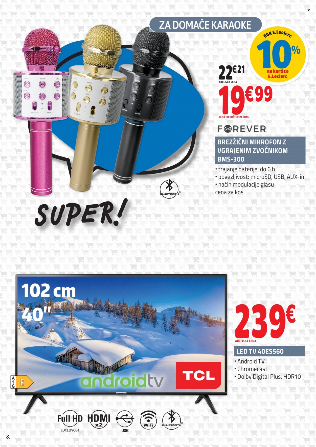 E.Leclerc katalog - 4.1.2023 - 14.1.2023. Stran 8