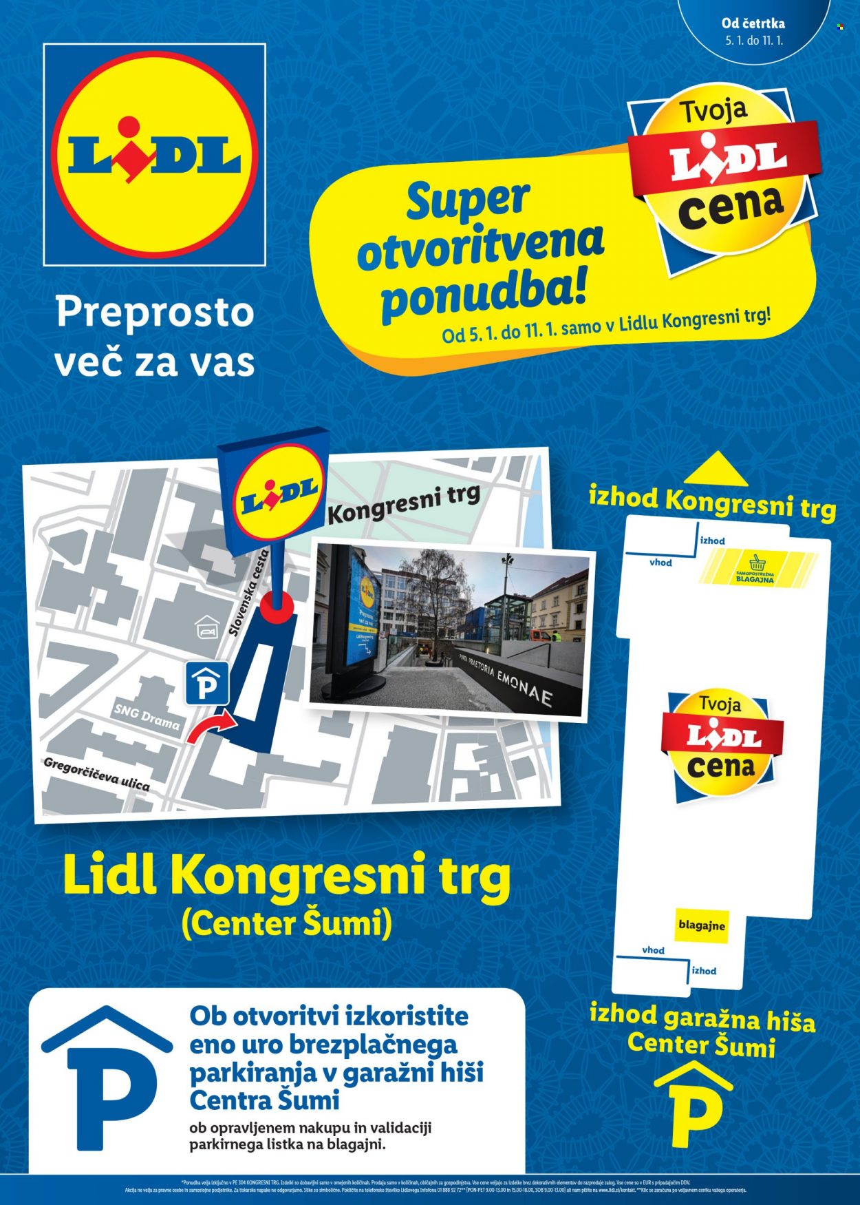 Lidl katalog - 5.1.2023 - 11.1.2023. Stran 1