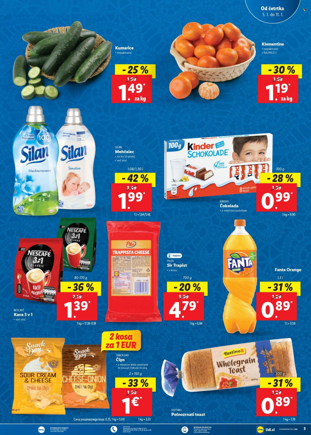 Lidl katalog - 5.1.2023 - 11.1.2023. Stran 3